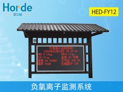 負氧離子監(jiān)測系統(tǒng)，同時監(jiān)測多種環(huán)境要素